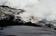 Lava erupting from volcanic vent. Lava erupting from volcanic vent.