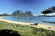 Lagoon at Lord Howe Island. Lagoon at Lord Howe Island.