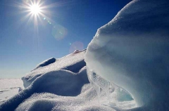Ice chunks forced up from sea ice platform by tidal and wind pressure. Ice chunks forced up from sea ice platform by tidal and wind pressure.