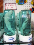 Shark embryos for sale as tourist trinkets in shop. Shark embryos for sale as tourist trinkets in shop.