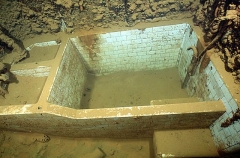 Bath in officers bathroom on the Shinkoku Maru, Japanese WW II shipwreck. Bath in officers bathroom on the Shinkoku Maru, Japanese WW II shipwreck.